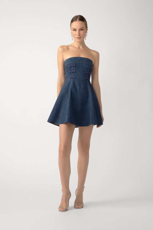 Tai Denim Mini Dress